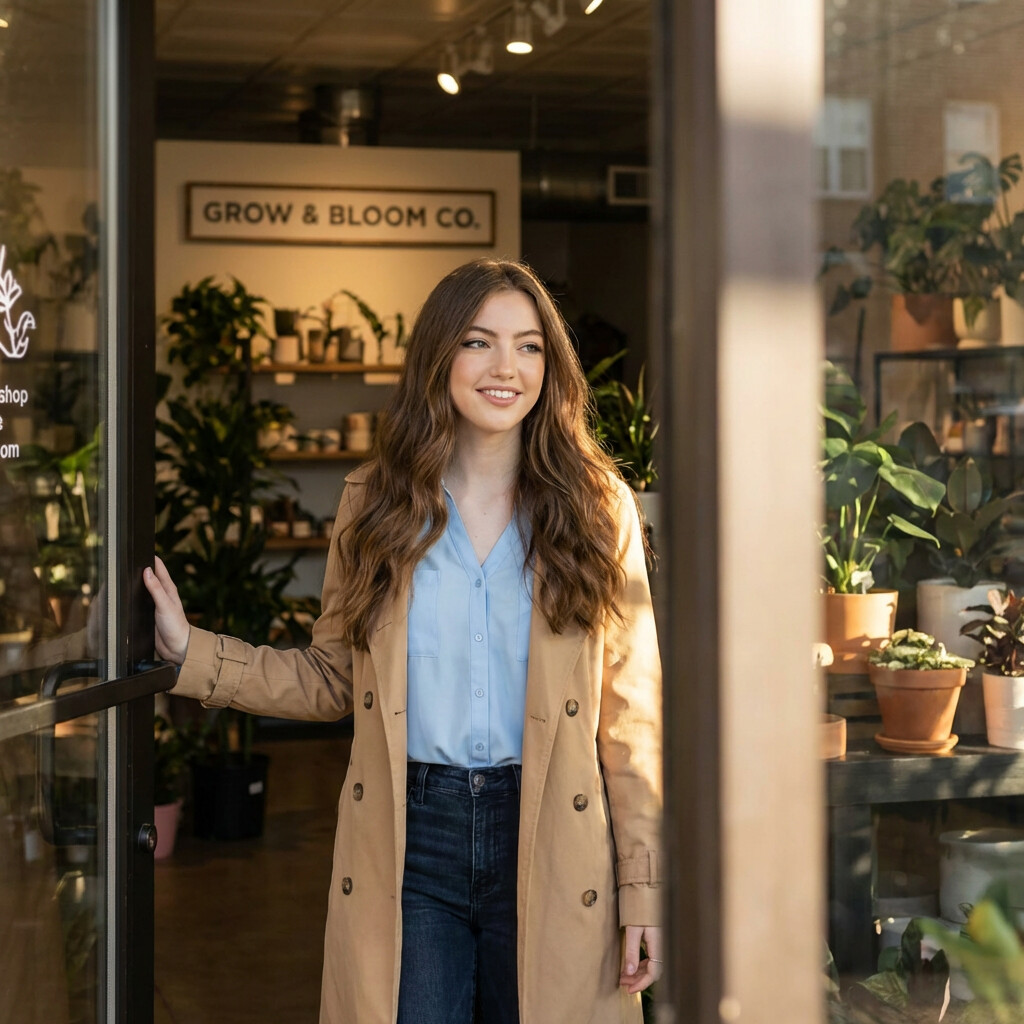 Local business storefront - representing NAP consistency for local SEO